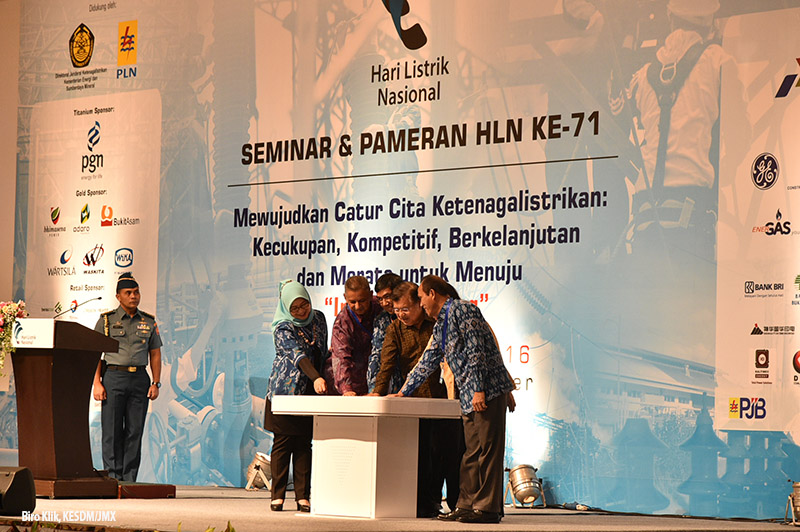 Wakil Presiden Republik Indonesia Canangkan Program PLTU Nasional